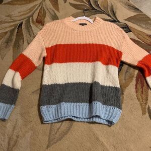 CocoBleu colorblocked sweater L
